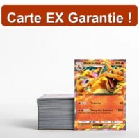 Lot Cartes Pokémon Premium – 50 cartes, dont 5 cartes rares + 1 carte EX !