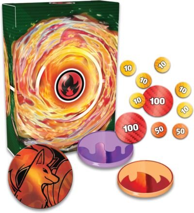 Deck De Combat Deluxe - Feunard EX - Pokémon contenu