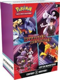 Bundle EV10 - Lot de 6 boosters Rivalités Destinées recto