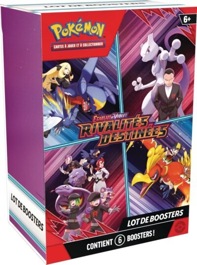 Bundle EV10 - Lot de 6 boosters Rivalités Destinées recto