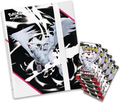 EV10.5 - Coffret 5 boosters - Collection CLASSEUR - FLAMME BLANCHE contenu