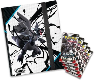 EV10.5 - Coffret 5 boosters - Collection CLASSEUR - FOUDRE NOIRE contenu (1)