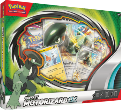 Pokémon - Coffret 4 Boosters - Motorizard EX