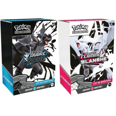 Duo de Bundle EV10.5 – Flamme Blanche + Foudre Noire - Pokémon