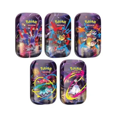 Pokebox - Lot de 5 Mini tin ME01 Mega-Evolution