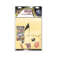 Ultra Pro Portfolio FULL PIKACHU JAUNE + Booster ME01 -