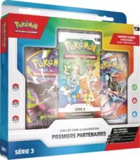 Collection Illustration Premiers Partenaires - Série 3 - Coffret 3 Boosters - Pokémon