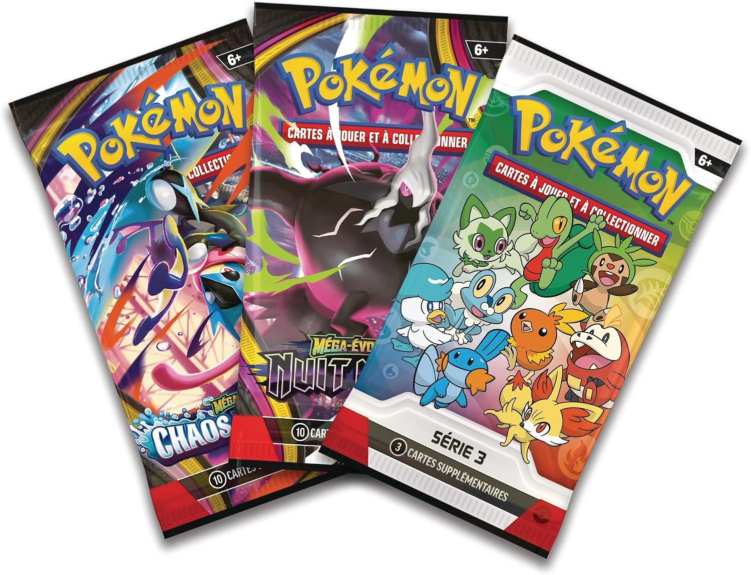 Collection Illustration Premiers Partenaires - Série 3 - Coffret 3 Boosters - Pokémon 3