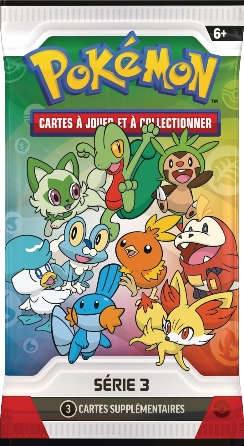 Collection Illustration Premiers Partenaires - Série 3 - Coffret 3 Boosters - Pokémon 5