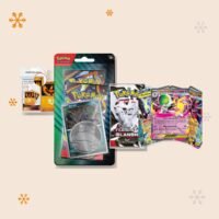 Cadeau Pokémon pour collectionneur : Kit du Dresseur de Noël Dresseur Confirmé, duopack, booster, 5 cartes EX et sleeves