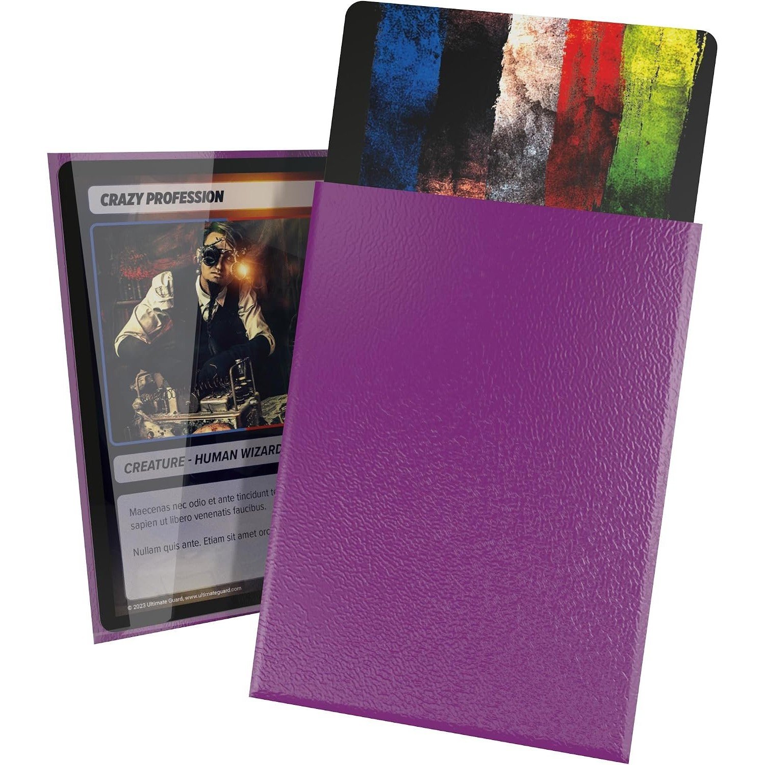 Protège-cartes Ultimate Guard Mini Cortex violets format japonais